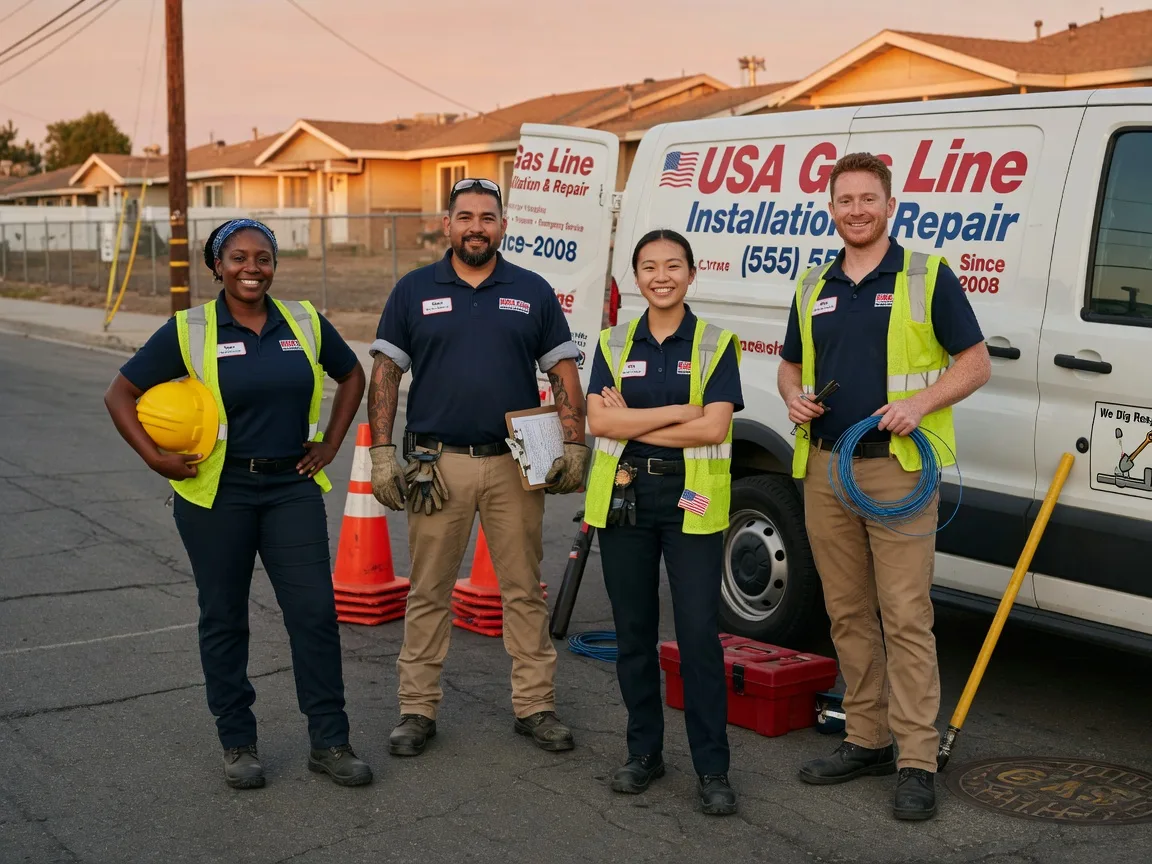 Gas Line Installation company in Walnut, IA
